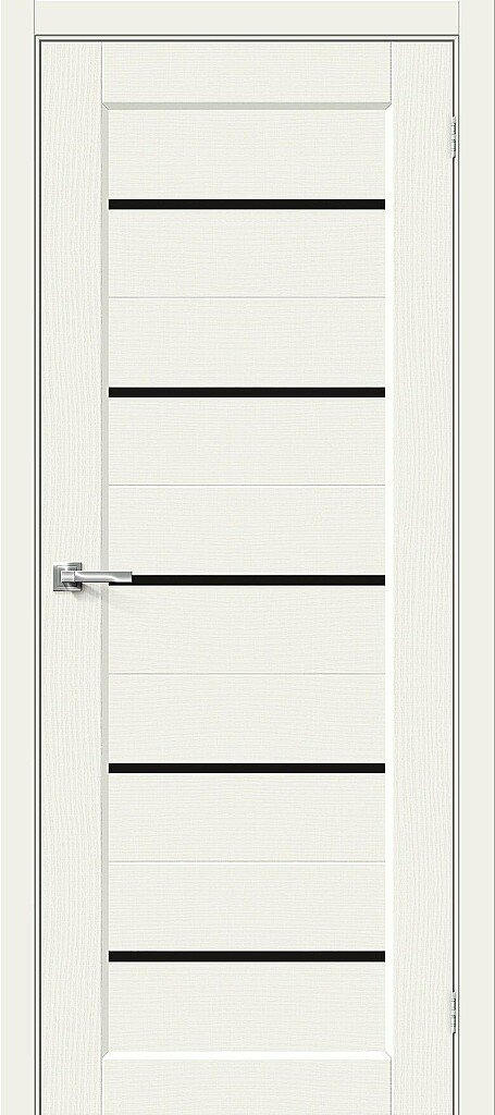 двери bravo мода-22 black line white mix 200*60