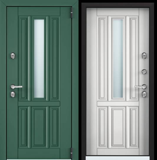 входные двери snegir cottage 01 sng-1 лкп зеленый изумруд sng-1