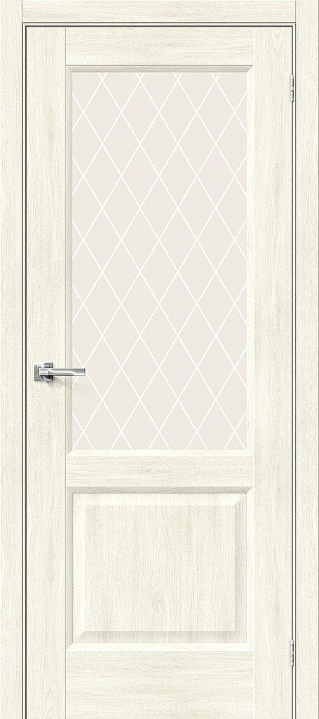 двери bravo неоклассик-33 grey wood white сrystal 200*60