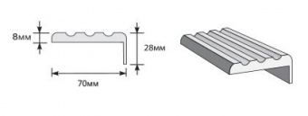 аксессуары наличник "т" тип-3 2150*70*8